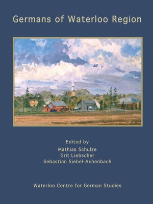cover image of Germans of Waterloo Region, Canada